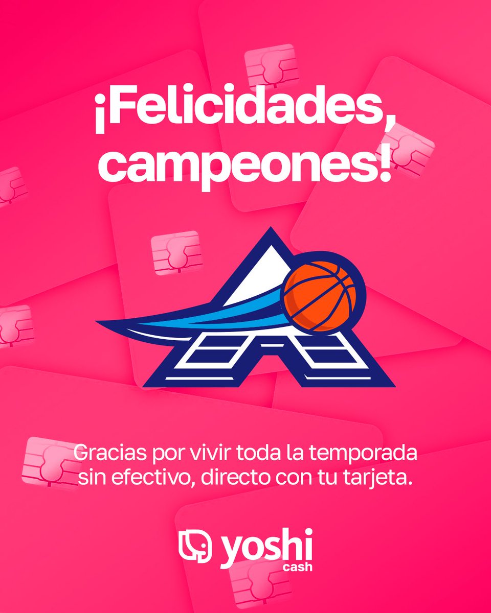 ¡Astros es campeón de la CIBACOPA! 👊

Felicidades por otro campeonato. 🔥

El verdadero cashless 🤝 Astros campeones