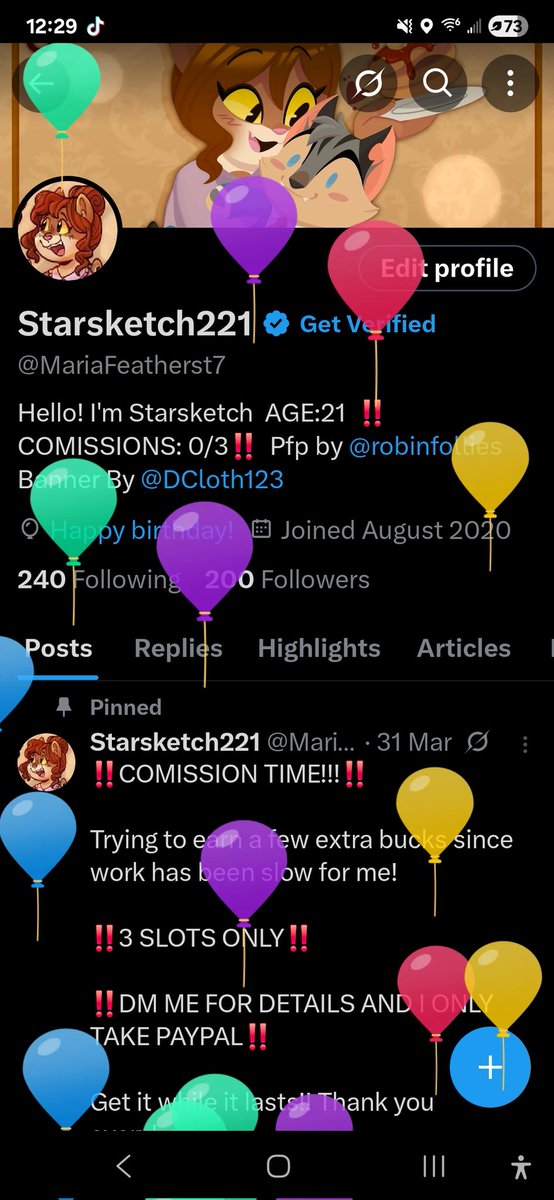 MariaFeatherst7's tweet photo. Balloons (im 23 now) https://t.co/lcawRPM5iN
