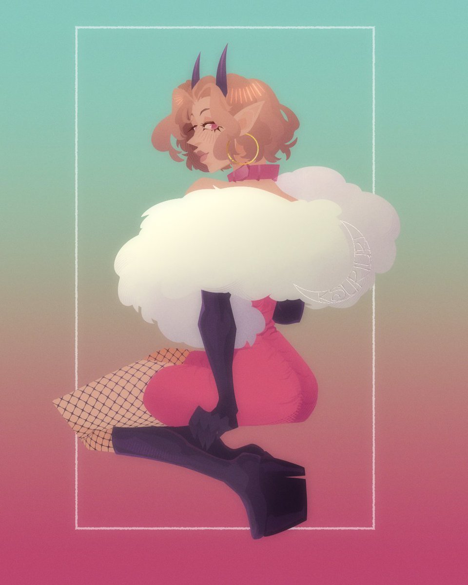 Ksuriuri's tweet photo. first artfight attack!!! for @Aminussey ❤️🩷 https://t.co/zTfAHrZRl9
