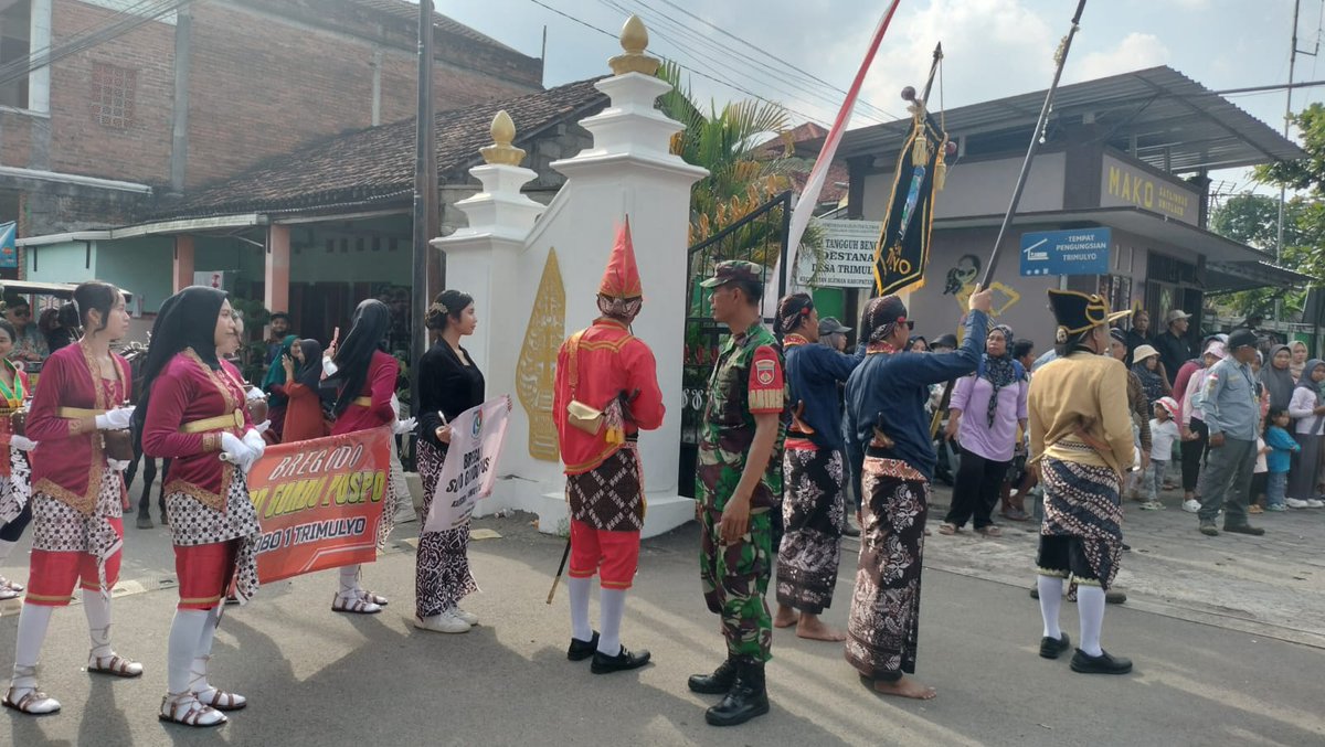 Babinsa "Semoga Terciptanya Harmoni Antara Pemerintah Kalurahan Dengan Warganya"