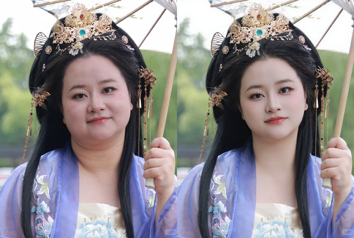 ripe18's tweet image. 训练了一个自动修图的Kontext lora,可以快速美颜和修图,告别繁琐的修图操作,20秒一张,爽歪歪~
模型和工作流可以在B站充电获取~
bilibili.com/video/BV1433Wz…