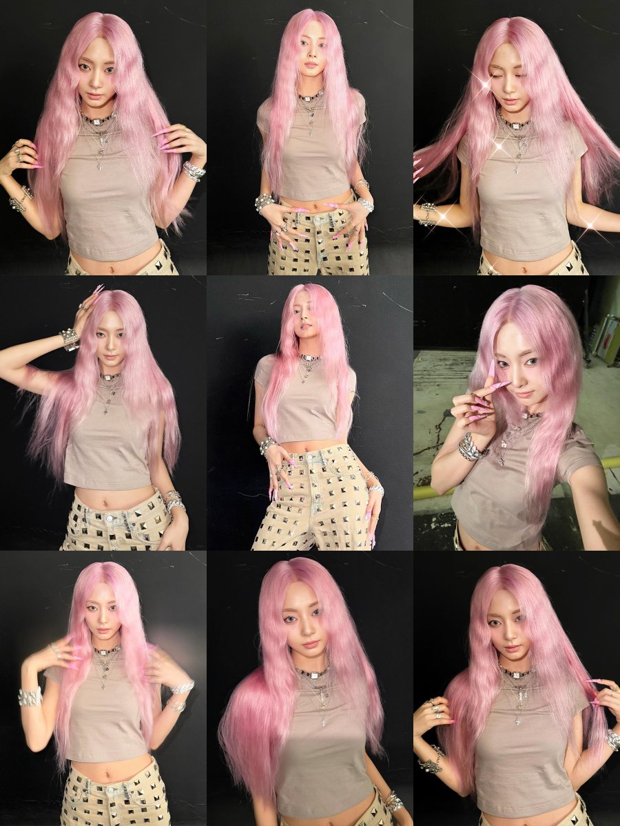 PINK HAIR TZUYU SHE'S A DOLL