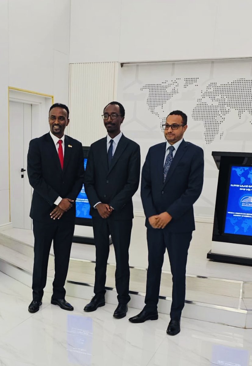 Dr Mohamed Hagi (@ambmohamedhagi) on Twitter photo Forging a strategic Somaliland-Ethiopia partnership is pivotal for unlocking regional trade, and stabilizing the Horn through shared economic and security interests. Forging a strategic Somaliland-Ethiopia partnership is pivotal for unlocking regional trade, and stabilizing the Horn through shared economic and security interests.