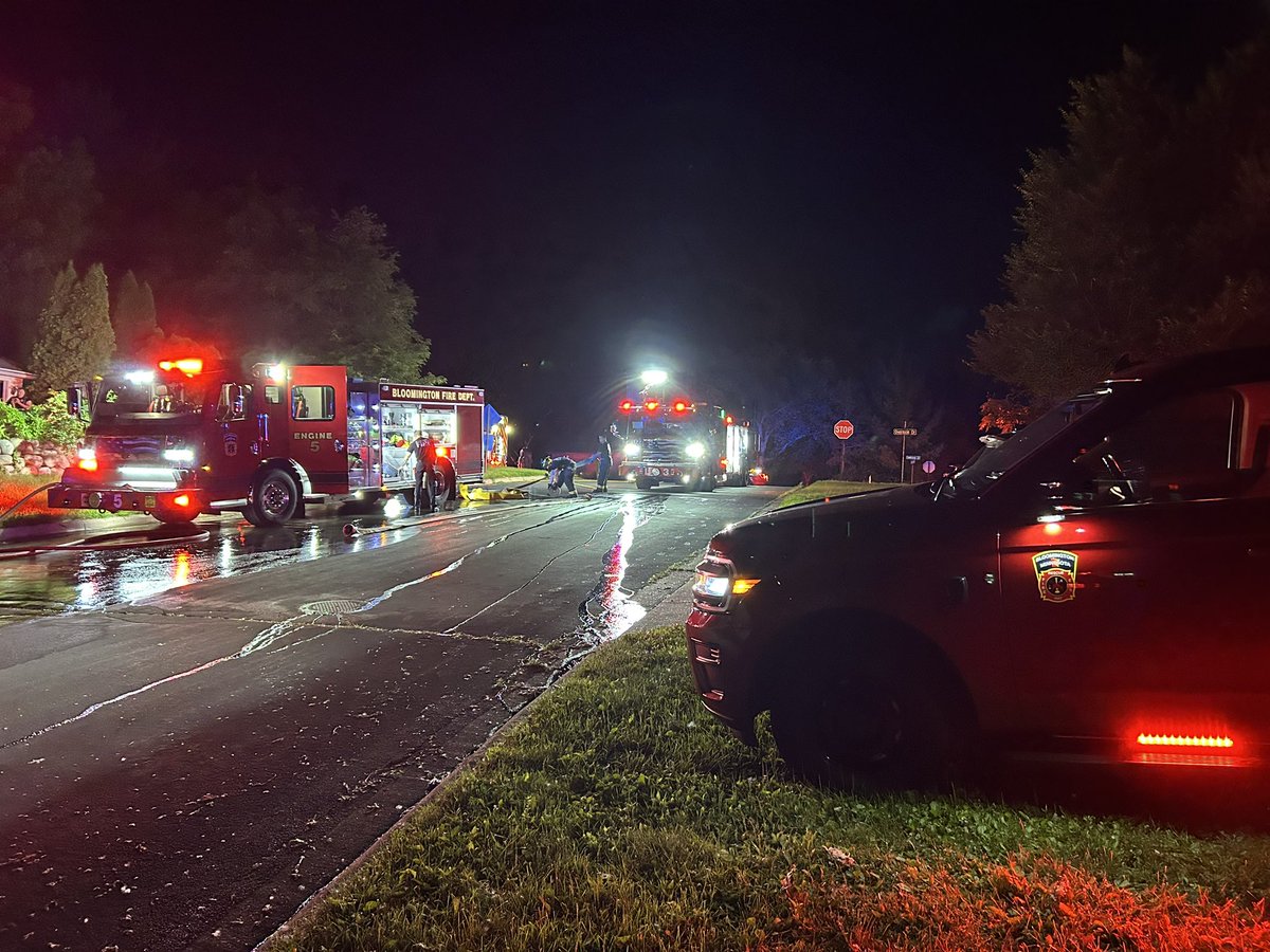 Structure Fire- 11500 block of Palmer Rd involving a single-story residential home. Several BFD crews, along with auto aid departments, have brought the fire under control.