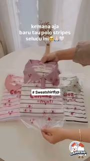 abdulmunirkdl76's tweet photo. Ayo buruan di borong keburu habis kaos stripesp polo ini, lihat videoku di Shopee Video!  https://t.co/BldNMqqKO2 https://t.co/TRftXAtCT5