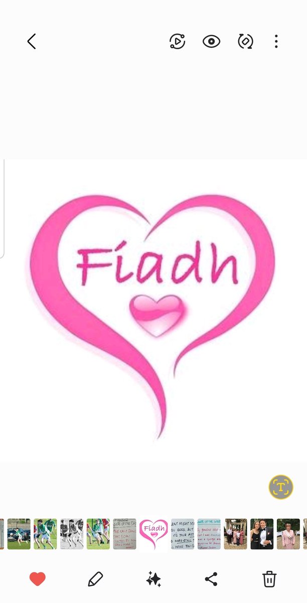 Happy heavenly 10th birthday Fiadh. Thanks for watching over us all. 
P.s. We love you 💕💕💕💕💕