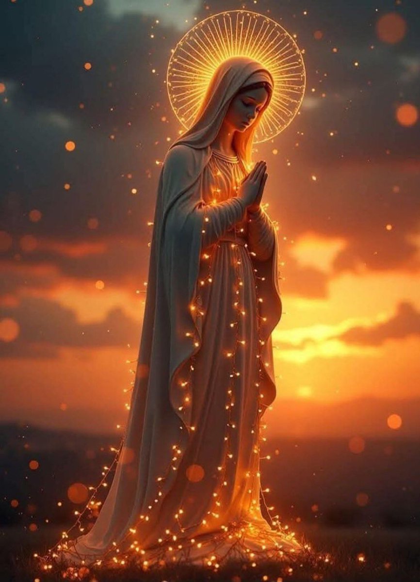 Hail Mary, Full of Grace, The Lord is with thee. Blessed art thou amongst all women, &amp; blessed is the fruit of thy womb, Jesus. Holy Mary, Mother of God, pray for us sinners now, and at the hour of our death. Amen.🙏🏾

Have a lovely day😊