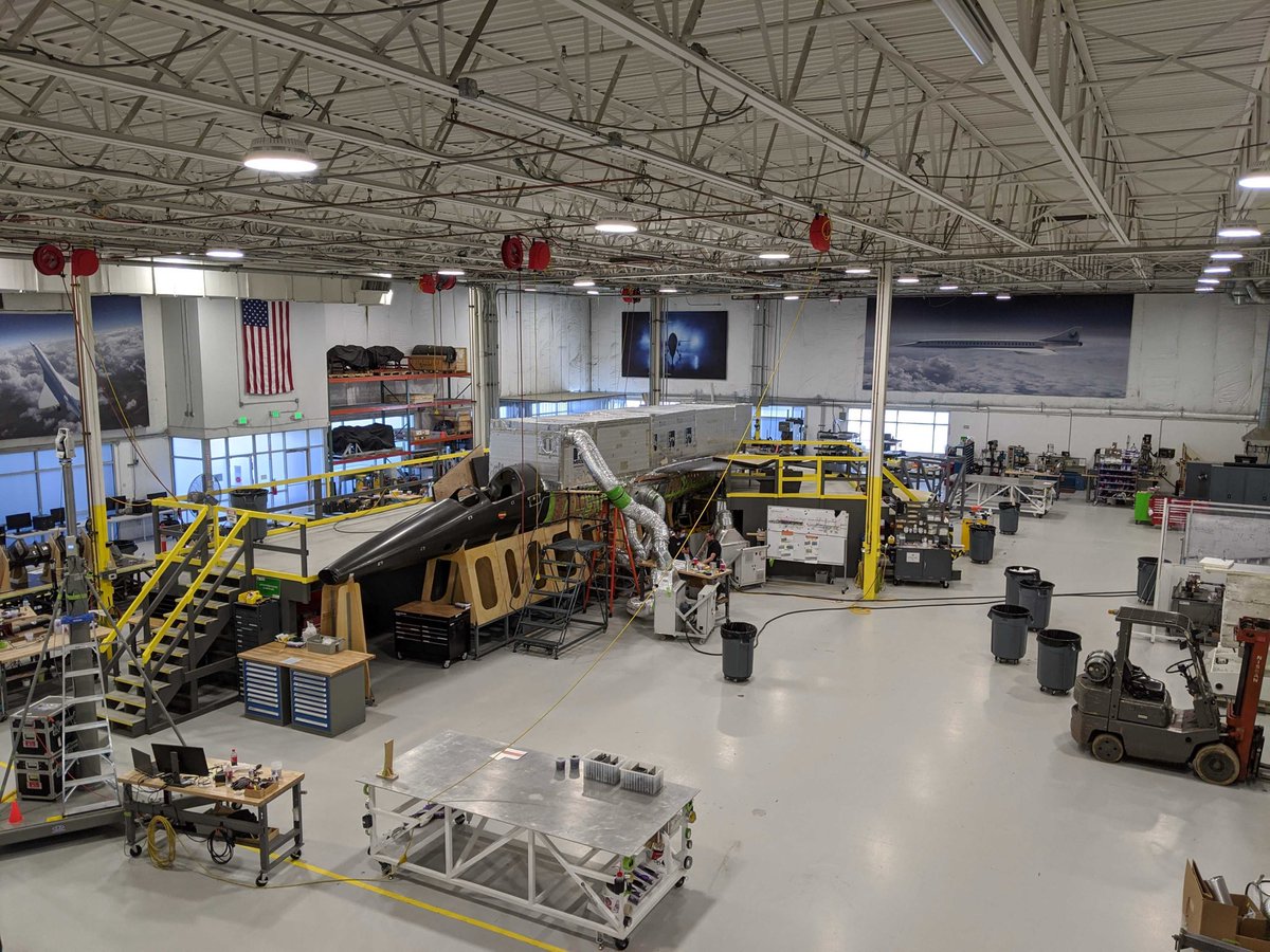 Five years ago, we were closing out the forward fuselage on XB-1.