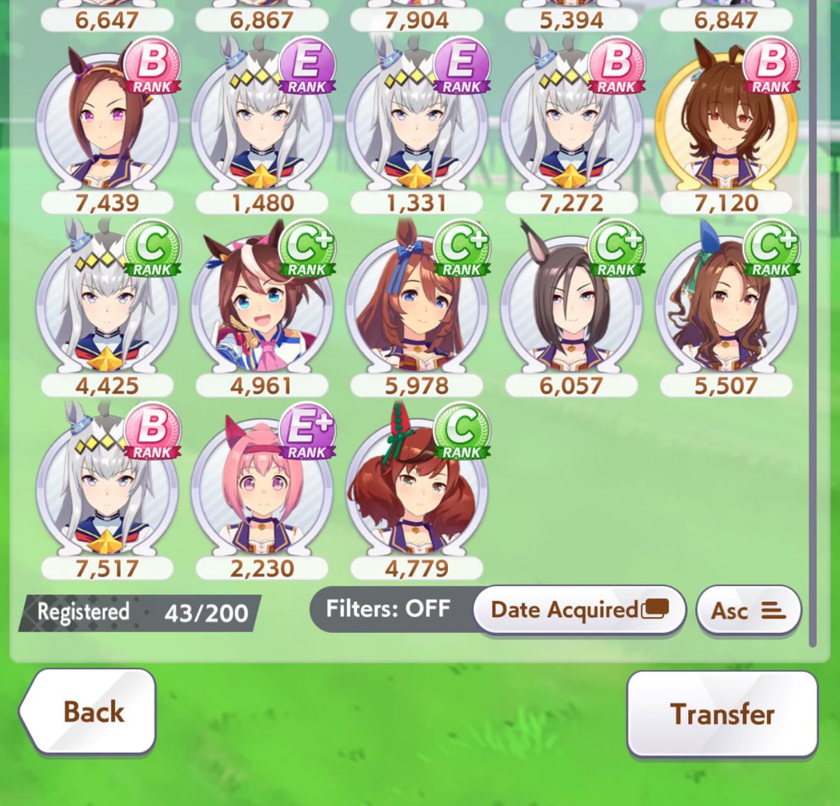 Selvaria's tweet photo. For reference from left to right:
Refused to win not getting enough fans and dropping out
Same as the first
Lost at the finals
Got the fans but then proceeded to just not win
Scuffed training win? Okay. https://t.co/UvJpNM8pkM
