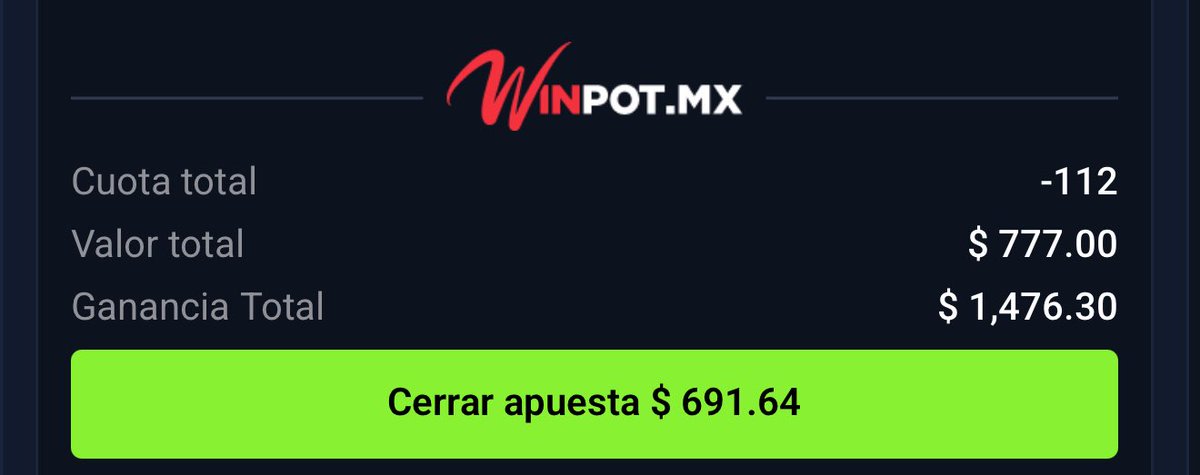 YA TENGO el primer paso del reto escalera 🪜 de Wimbledon 🎾

En cuanto lleguemos a 333❤️ lo suelto 

Si además llegamos a 555❤️ suelto un parlay “segurito” de Wimbledon también 

De ustedes depende este pedo ✌🏻