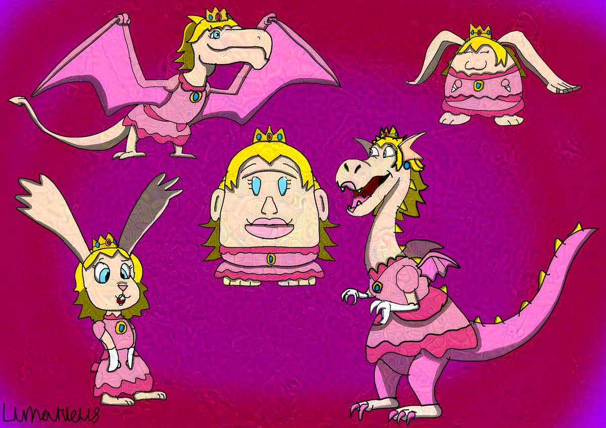 Here's a huge commission for Chrisjdkads of Discord where i draw him a two part tf sheet of Princess Peach