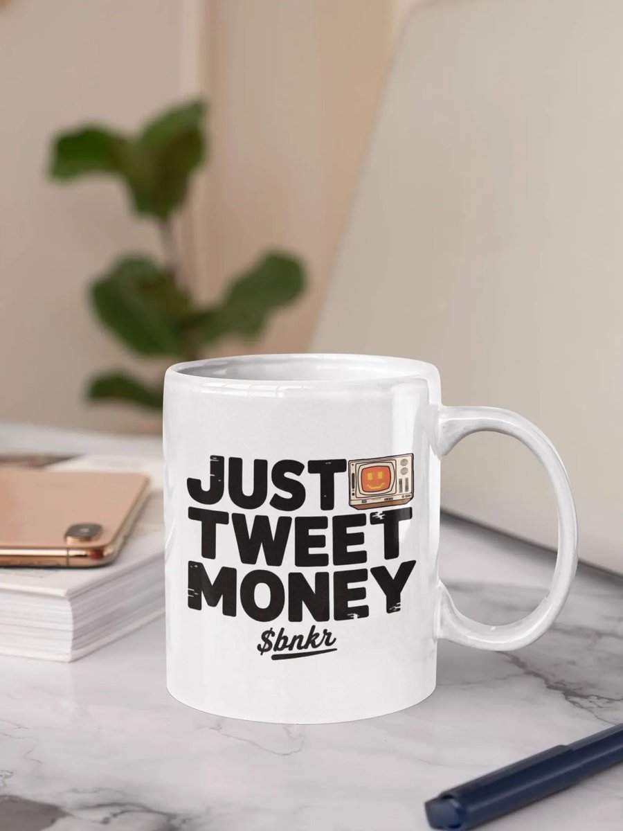 CryptoStylesUSA's tweet image. Doing a $BNRK airdrop! All you have to do is retweet and comment on this post of @bankrbot mugs from my Etsy shop. 
I&apos;ll do the airdrop in a few hours, thanks for sharing. 
Link to mugs, only $14.50, world wide shipping: etsy.com/shop/CryptoSty…

Just Tweet Money
