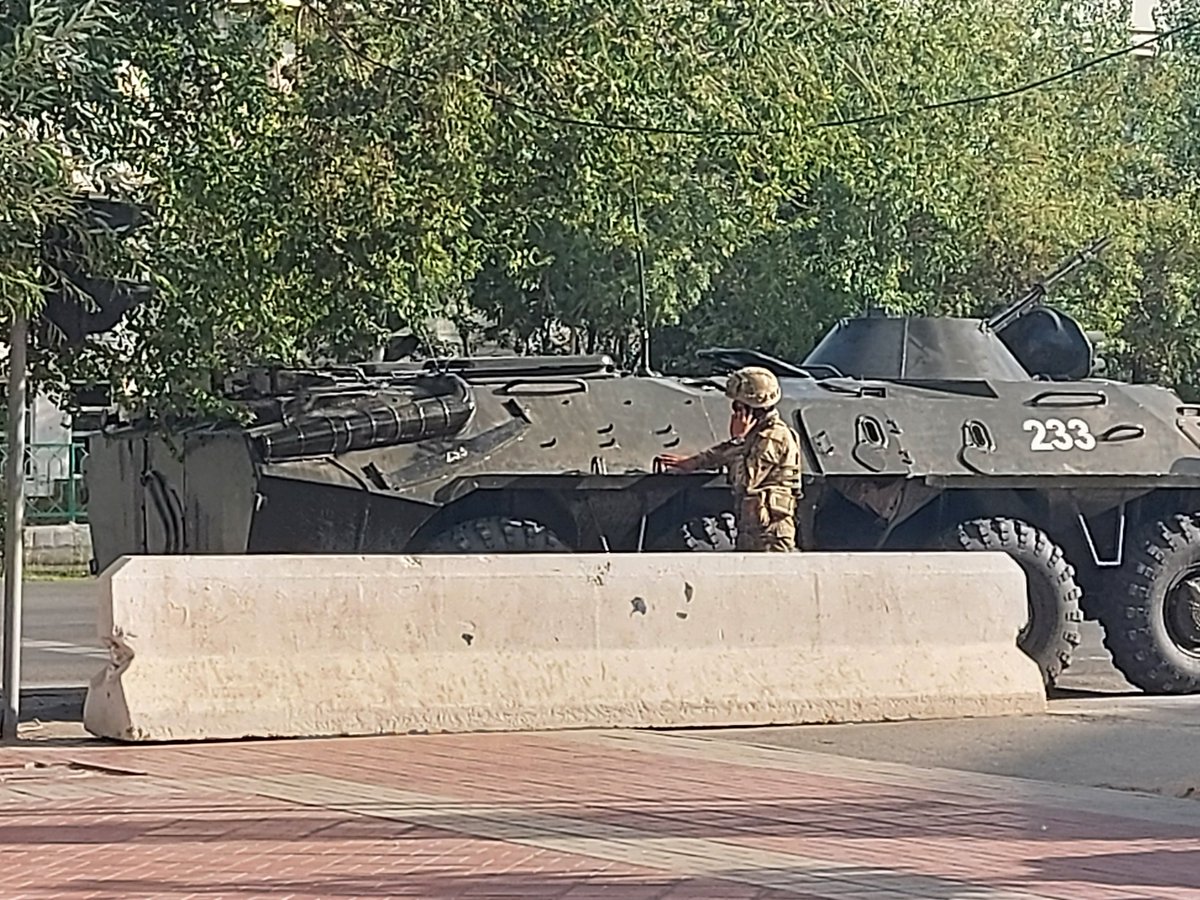 For #Karakalpakstan + #Uzbekistan early July is 3rd anniversary of turmoil that left at least 21 dead in 2022. My book #SilkMirage contains full account based on my reporting as only foreign journalist to gain access - out November, pre-order at discount bloomsbury.com/uk/silk-mirage…