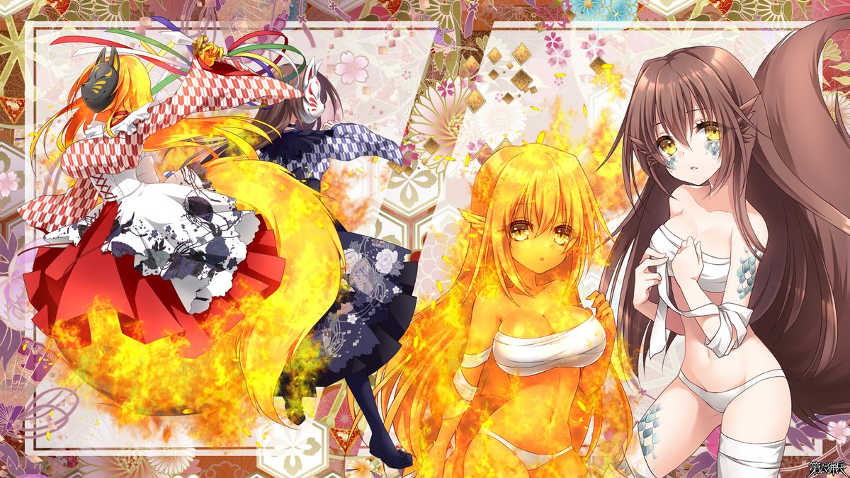 ありす/レティ/織座/兎夜/紗雪/リルの背後 tweet media