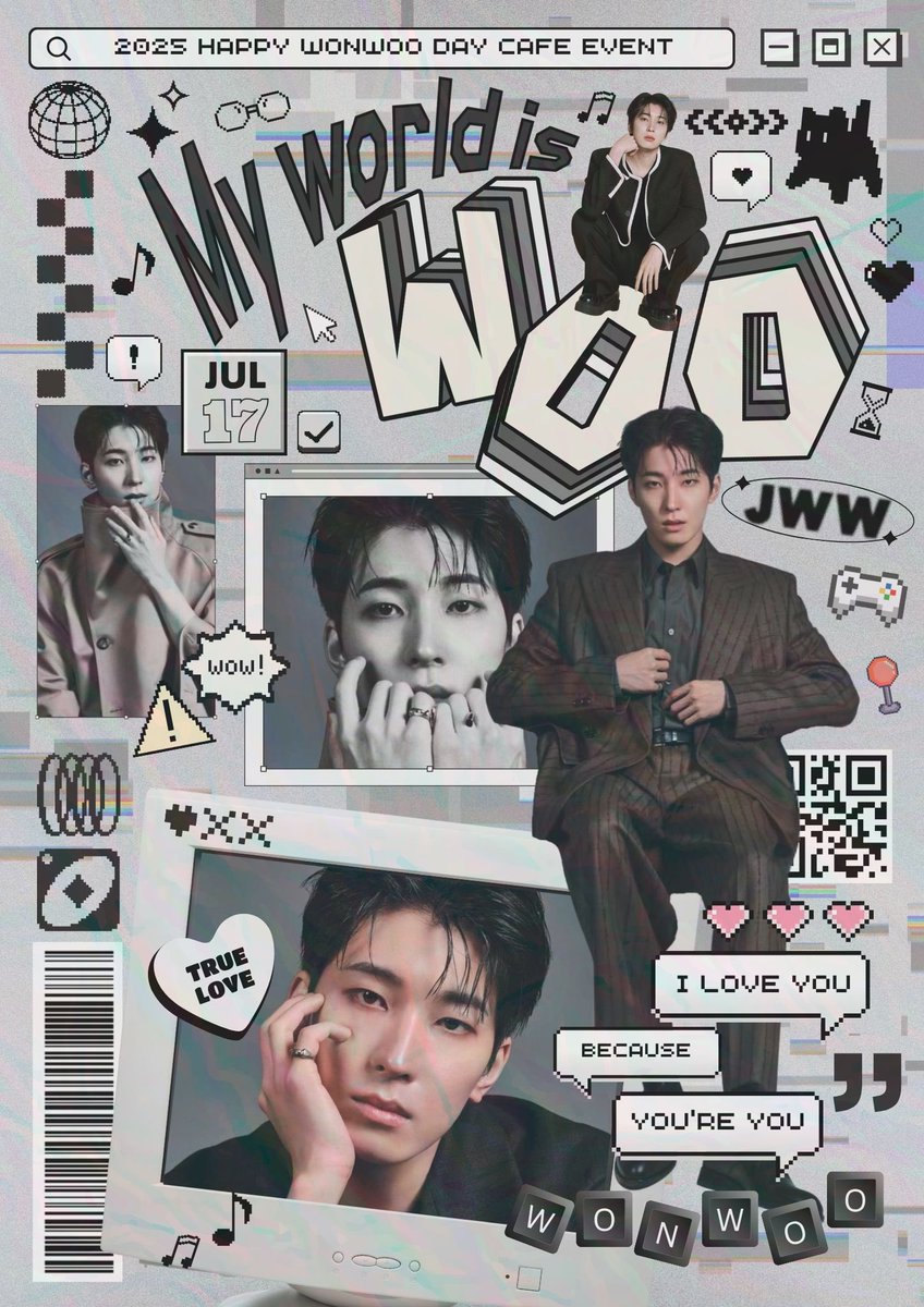 SVTBDevent's tweet photo. ꨄ2025 WONWOO BIRTHDAY CAFE EVENTꨄ

원우의 생일을 축하하기 위해 
생일카페 이벤트를 진행합니다️️️️!

˗ˋˏ♡ˎˊ˗ 25.07.16-25.07.20
˗ˋˏ♡ˎˊ˗ 홍대 카페이유

RT추첨 5분께 전체특전을 드립니다!

#my_world_is_WOO
#내_세계는_원우야
#SEVENTEEN #세븐틴
#WONWOO #원우 원우생카 생일카페 https://t.co/vTTMkraggV