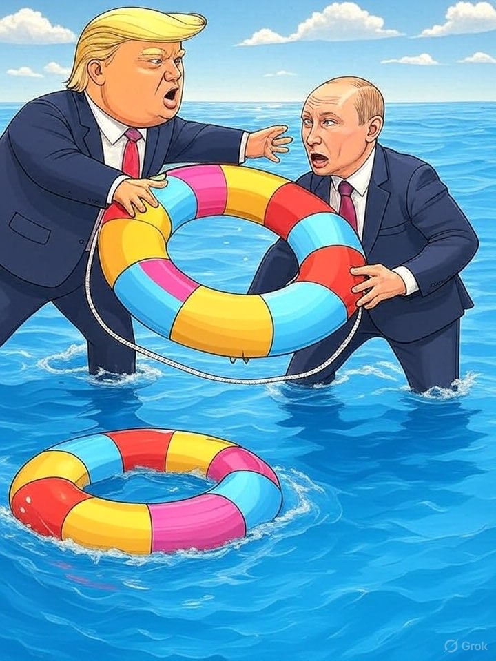 DasRgen3's tweet image. I’m cheerin’ for our MAGA president puttin’ the brakes on Ukraine weapon deliveries! Givin’ Putin a shot to keep his head above water, even with Russia’s economy takin’ a nosedive. This is the MAGA leader I voted for, not the one droppin’ bombs on our Iranian pals! Just sayin’.