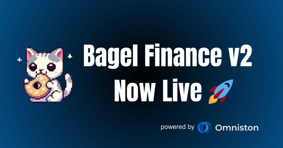 🚀 Bagel Finance v2 is Now Live!!

Join us to discover smart portfolio investing on TON💎
You can always get the best pricing through Omniston by STON.fi <a href="/ston_fi/">STON.fi</a>

No more guesswork — let me work for you🥯😺

👇Try Now!!
bagel-finance-omniston.0xbagel.com