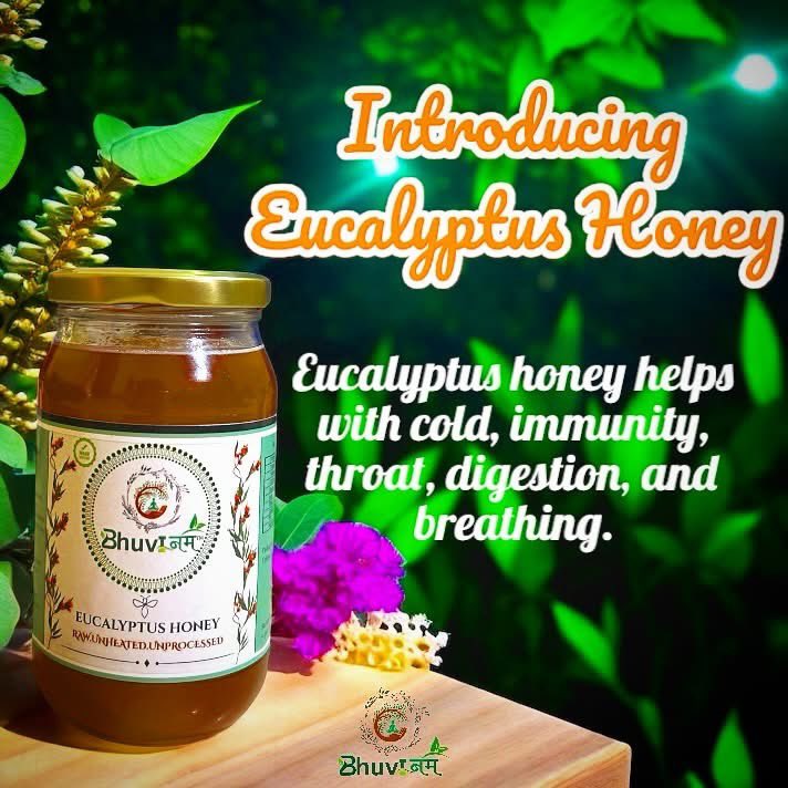 bhuvinam's tweet photo. Introducing Bhuvinam Eucalyptus Honey 🍯
Raw. Pure. Lab &amp; NMR Tested.
A healing touch for your daily, adulterated life.
Supports respiratory health, boosts immunity, and strengthens your gut naturally.
Experience wellness in every drop!
dm to know more:
📞 Contact: 7565808989 https://t.co/6cb5nqZlO0