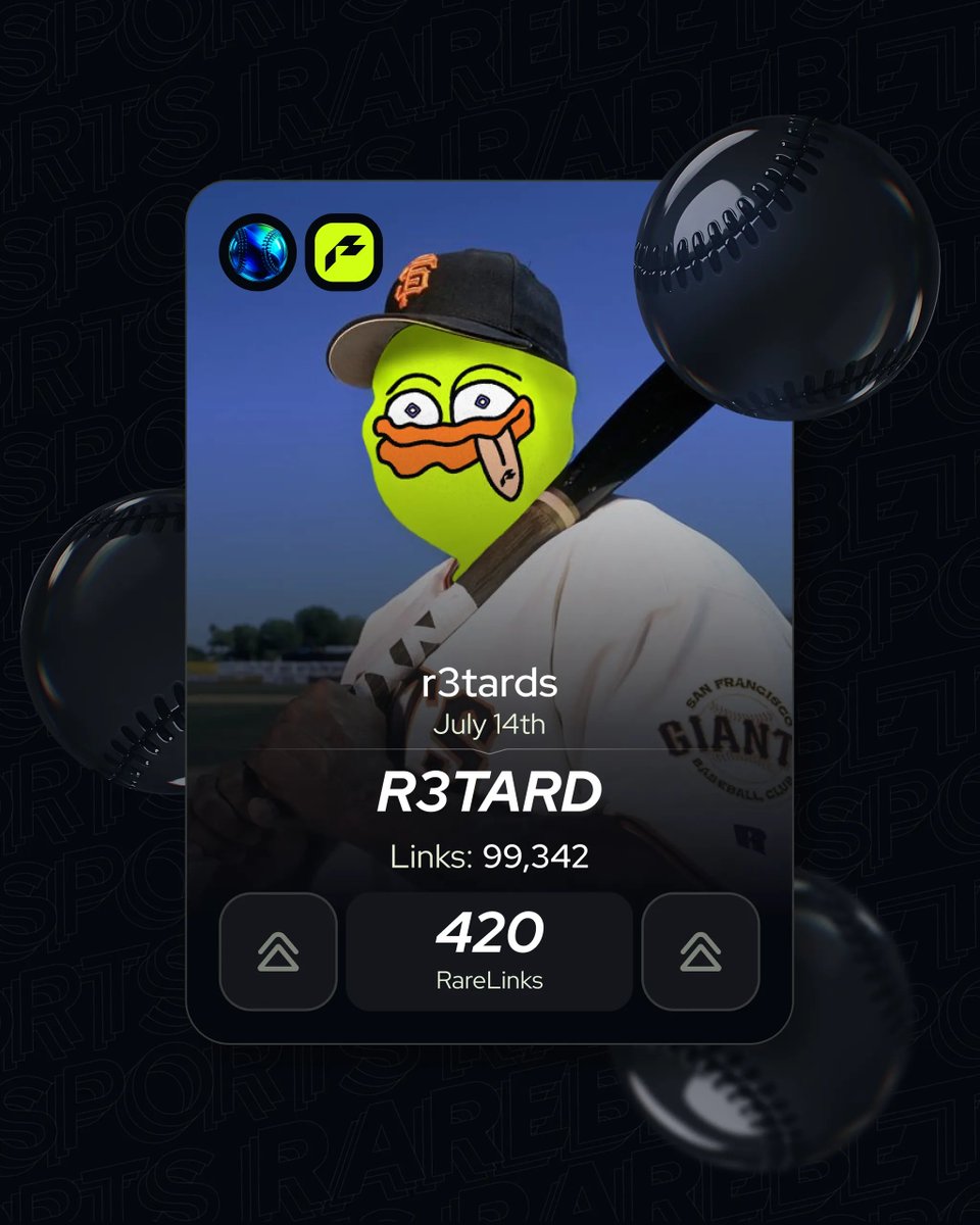 WAIT… WE’RE PUTTING UP OUR RBS R3TARD NFT AS A PRIZE?!

Yup, and here’s how to enter:
Each RareLink you create from July 1-14 earns entries. Each player in your RareLink = 1 Entry.

Winner announced:
July 15th

Play now: rarelink.io/KAST