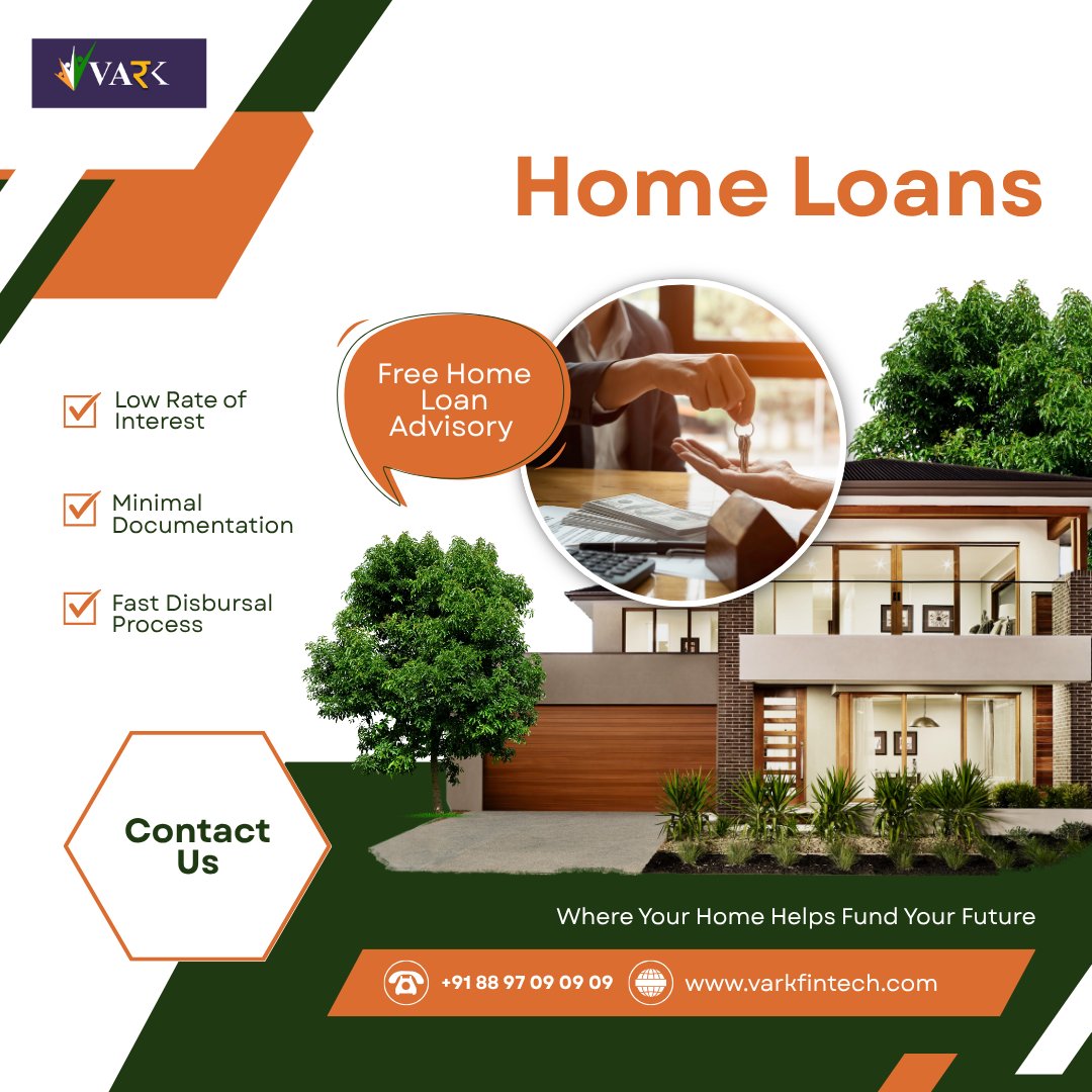 VARKGROUP's tweet photo. Make Your Dream Home a Reality with Our Home Loans!

Turn your dream of owning a home into a reality with us with customized home loan solutions. 

we offer competitive interest rates, flexible tenures, and a seamless approval process.

#HomeLoan #VarkFintech #AffordableLoans https://t.co/7GpRBfUYcg