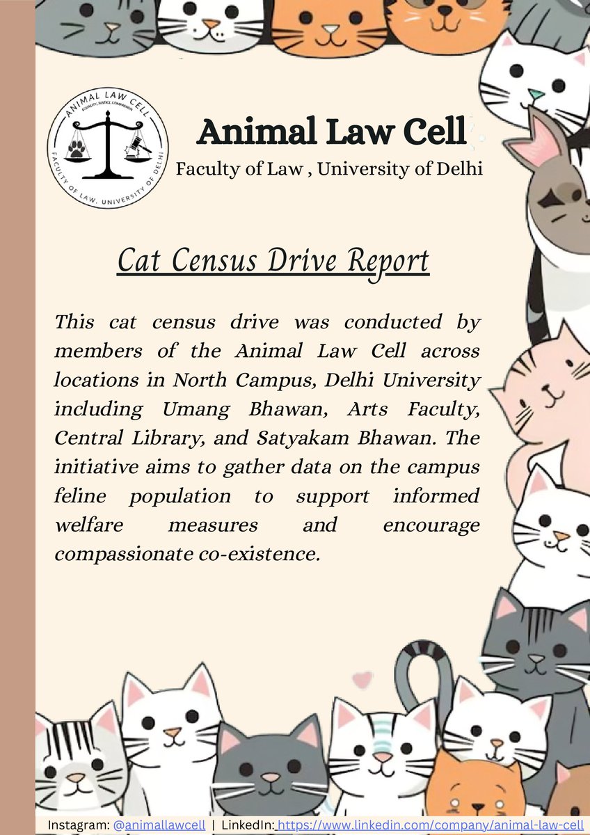 Animal Law Cell, Faculty of Law, Delhi University tweet media