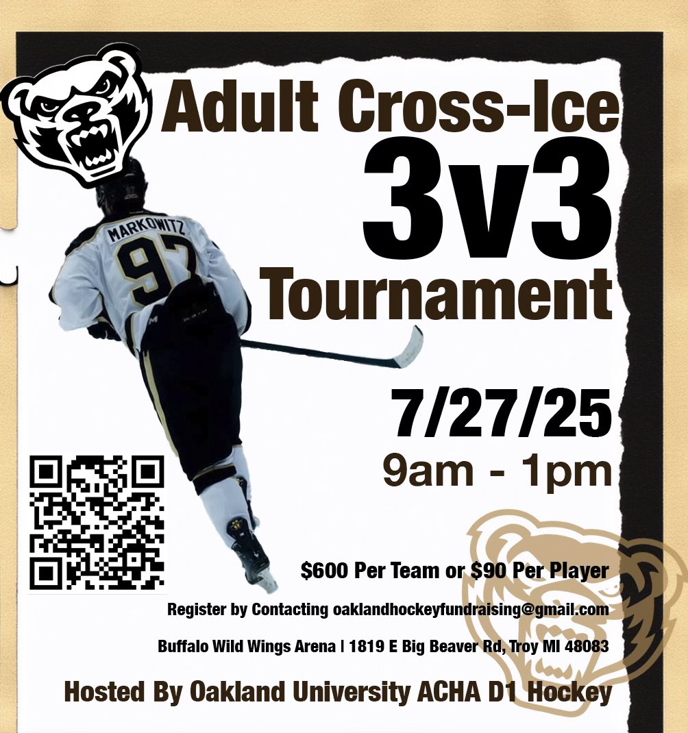 3V3 Tournament! Register your team today!