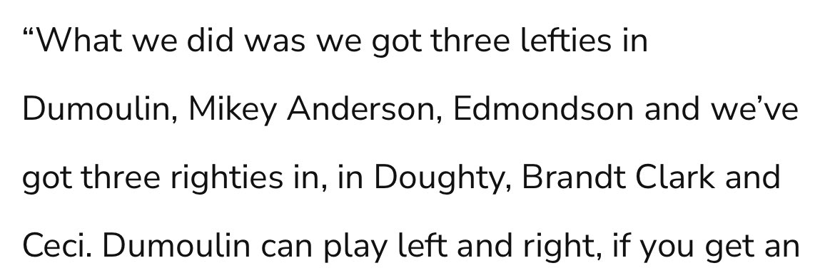 I cannot believe that this is a real quote