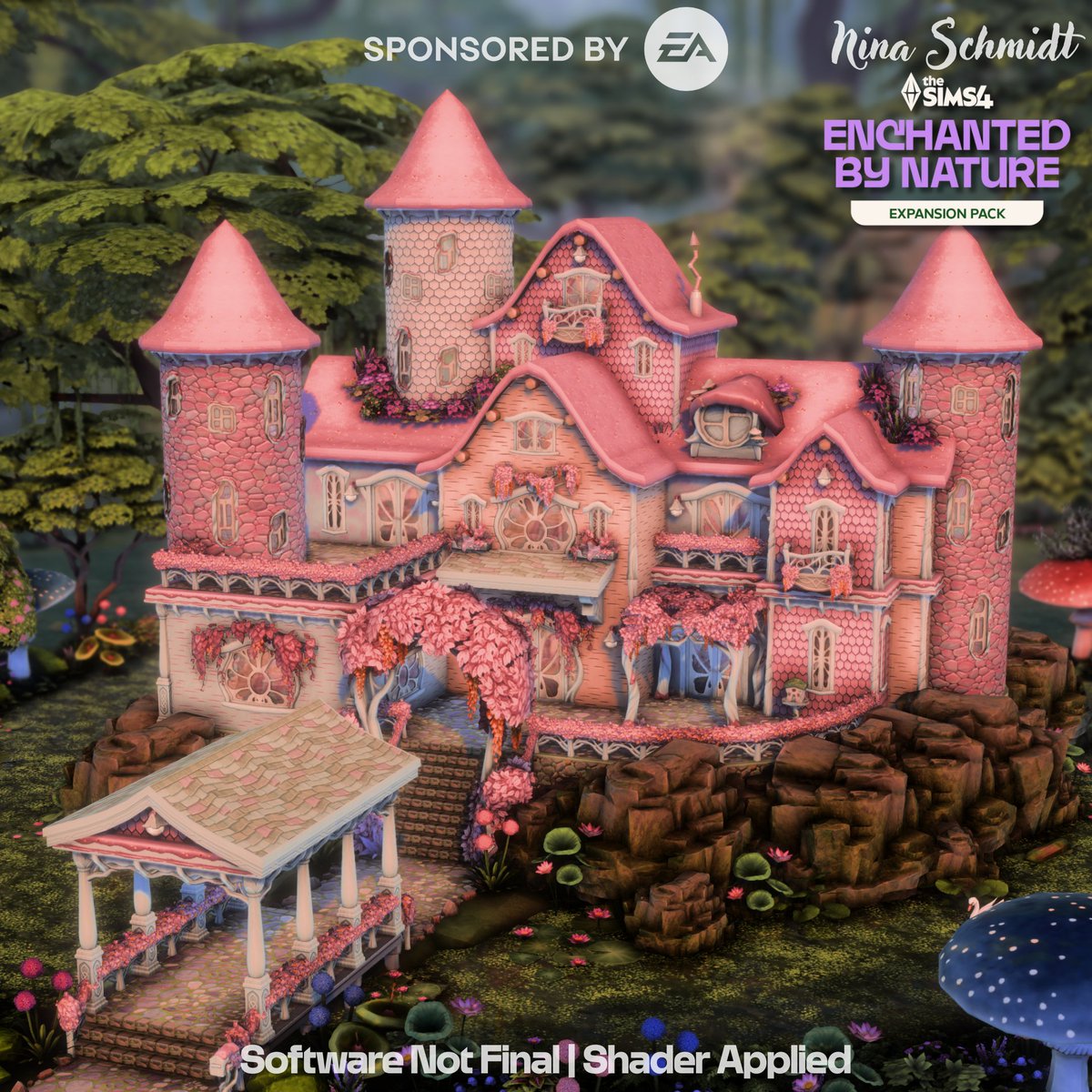 ninaschmidtyt's tweet image. Innisgreen Castle 🧚🏼♀️ Enchanted by Nature ✨ youtu.be/wa-7mm0F_e4
#EAParter #EACreatorNetwork #TheSims #TheSims4 #ShowUsYourBuilds #EnchantedByNature