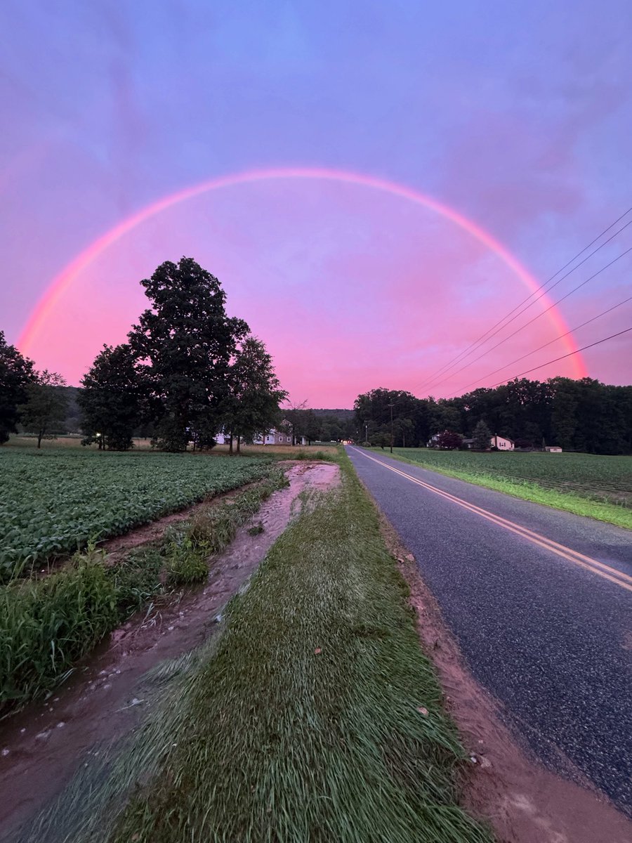 CoconnellFox29's tweet image. Stunning post storm rainbow over Berks County tonight. 🌈 @KathyOrrFOX29 @FOX29philly