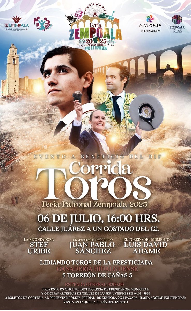 #PurititoTorreóndeCañas nos vemos en Zempoala Hidalgo.