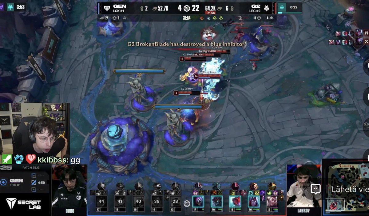 nah I just wanted to see G2’s first game

What do you mean they stomped GenG???

IT’S 4 AM MAN YOU CAN’T DO THIS TO ME #MSI2025