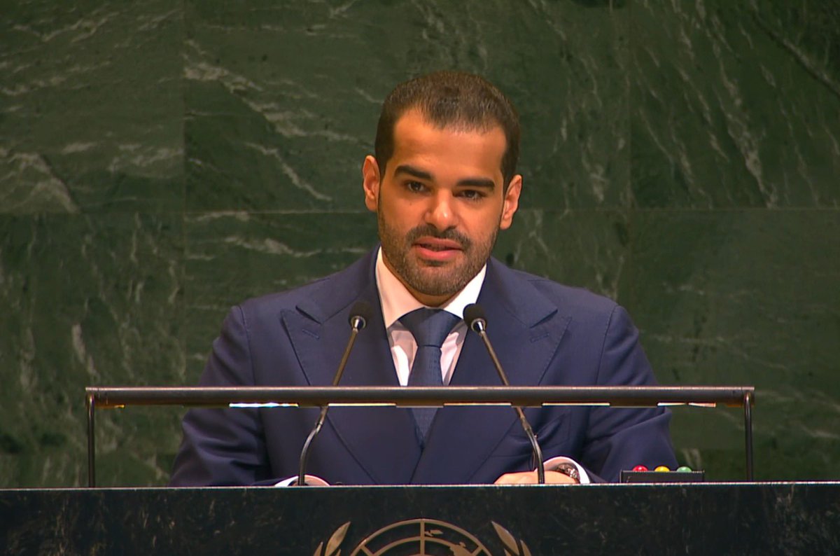 QatarAtUN's tweet image. At the UNGA meeting on #R2P, DPR Mohammed Al Nasr stressed #Qatar commitment to constructively engage w/ Member States in supporting the principle of R2P &amp;amp; reaffirming its importance in preventing the gravest violations of international law. 
@MofaQatar_EN