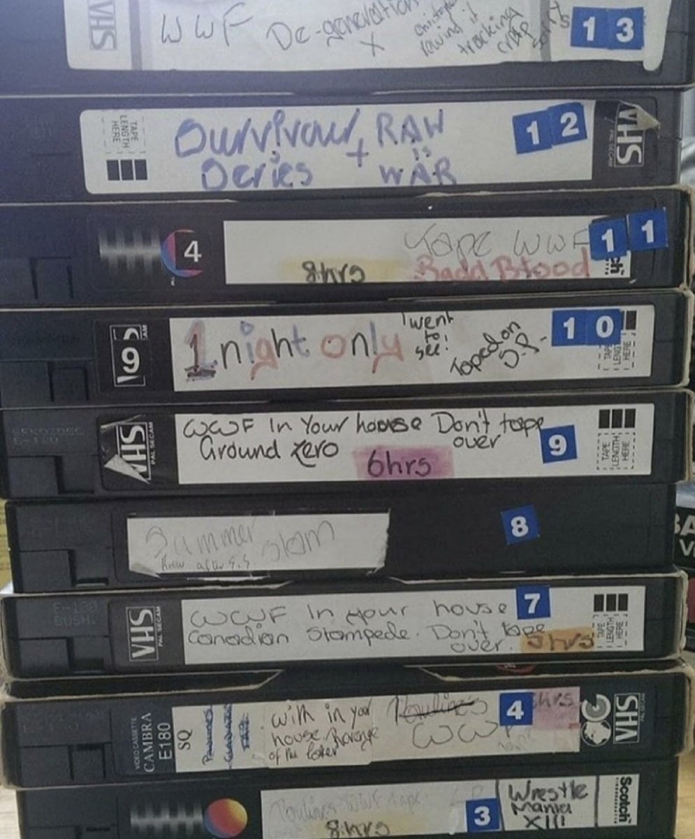 How the WWE Network looked in the 90s