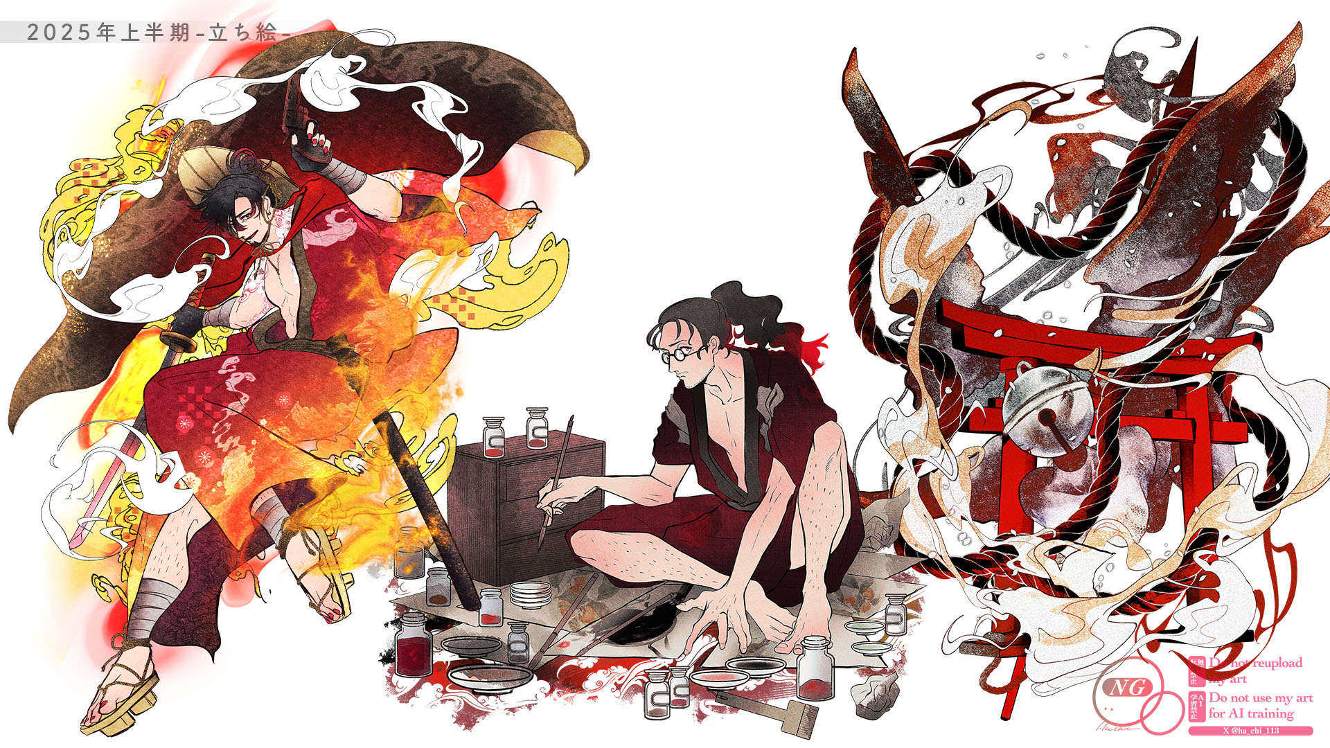 岡山で切り絵作家の個展 初日はピアニストとのライブ