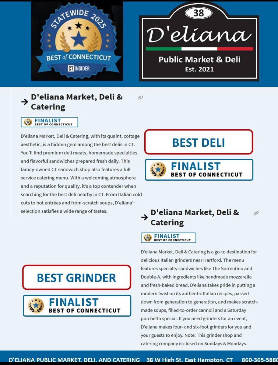 GeorgeMiklos's tweet photo. What an honor to receive these accolades being open only 3 years, great staff and the best customers! https://t.co/3l7aM7s2Bv