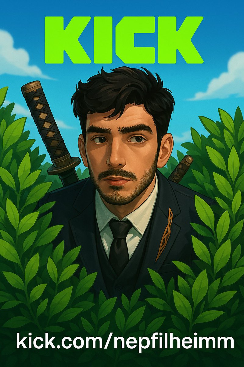 🌿 NEW KICK BOUNTY DROPPED 🌿
This time mission is: hide in a bush in Fortnite like my life depends on it.

👀 Every 2 gifted subs = I LEAVE THE GAME
Let’s see how long I can survive 😂

🔴 Link: kick.com/nepfilheimm
#Fortnite <a href="/KickCommunity/">KICK Community</a> <a href="/Svntvmvriv/">Santamaria</a> #KickCommunity