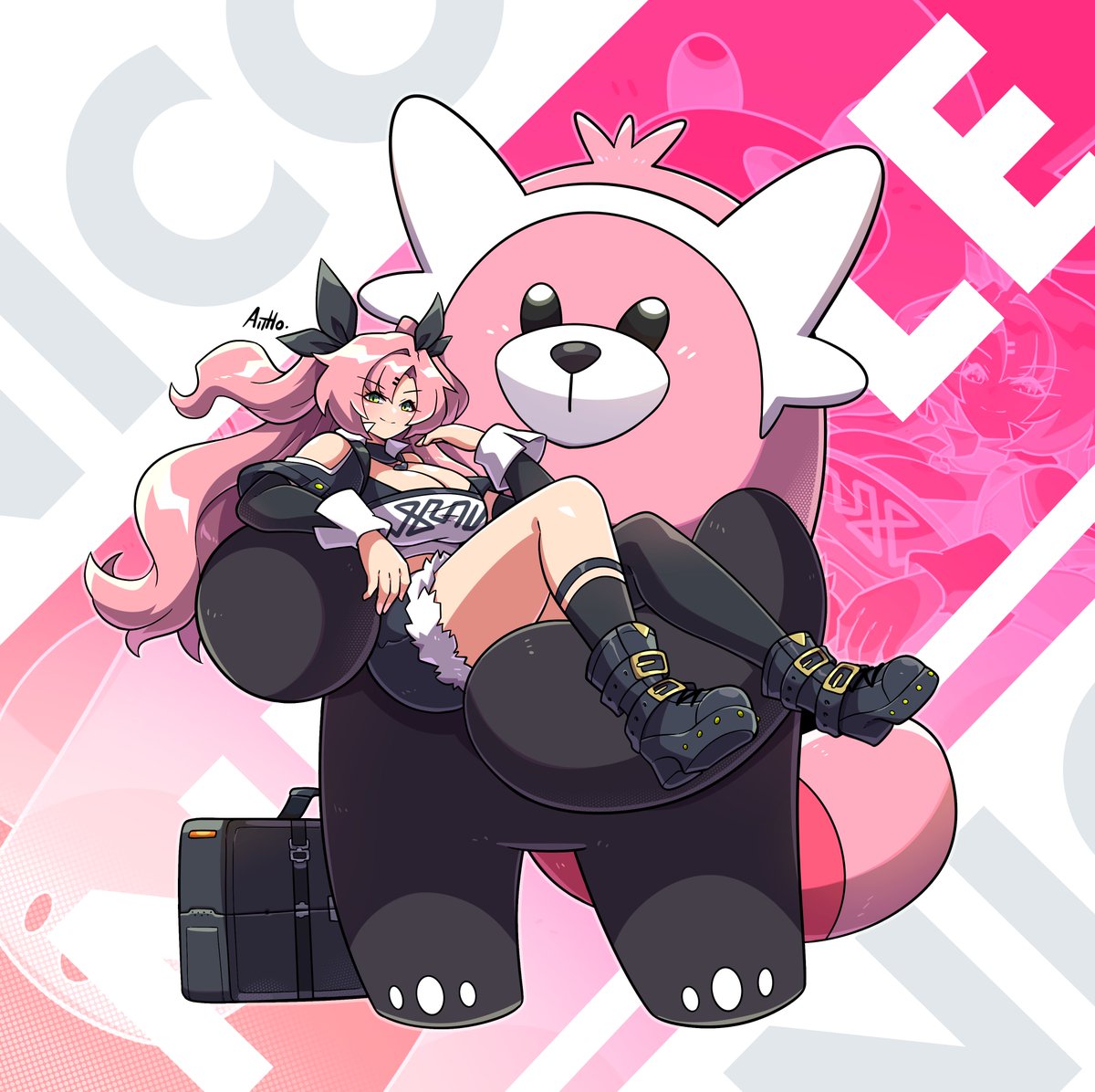 Nicole x Kiteruguma (bewear)  #pokemon #zzz #ZenleessZoneZero