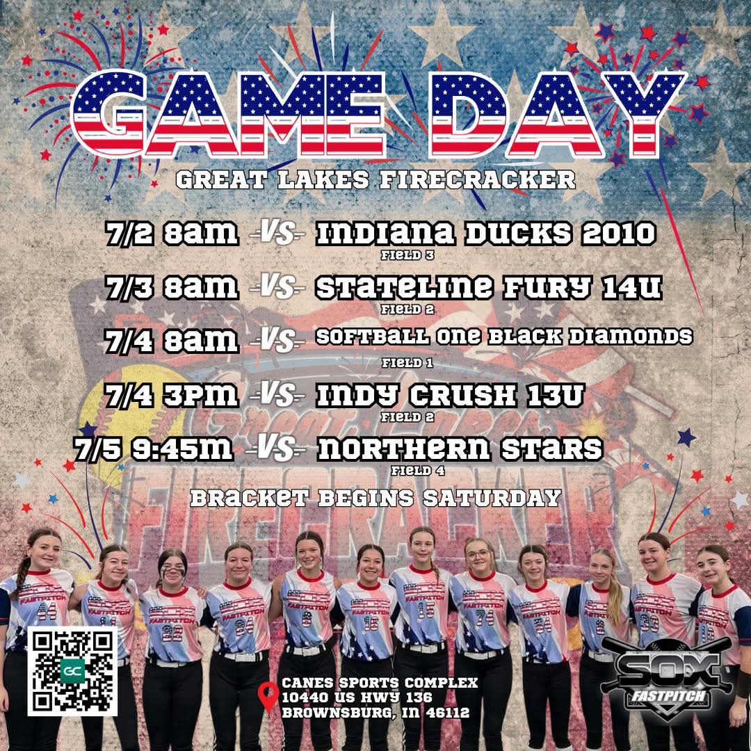 Hailey Poskin 2029 (@haileyposkin44) on Twitter photo Excited to play this week at the Great Lakes Firecracker!
<a href="/Coach_Bolden/">Jason Bolden</a> <a href="/MirandaElish/">Miranda</a> <a href="/ErnieLukesch/">Elevate Performance + Recovery</a> <a href="/nwisoxfastpitch/">nwisoxfastpitch</a> Excited to play this week at the Great Lakes Firecracker!
<a href="/Coach_Bolden/">Jason Bolden</a> <a href="/MirandaElish/">Miranda</a> <a href="/ErnieLukesch/">Elevate Performance + Recovery</a> <a href="/nwisoxfastpitch/">nwisoxfastpitch</a>