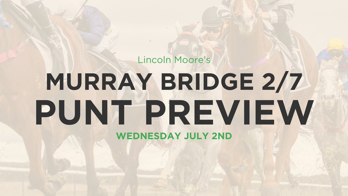 Linc's got you covered for today's run at Murray Bridge - Get the scoop with his Punt Preview!

READ NOW 🔗 brnw.ch/21wTPnH

<a href="/RacingSA/">Racing SA</a>