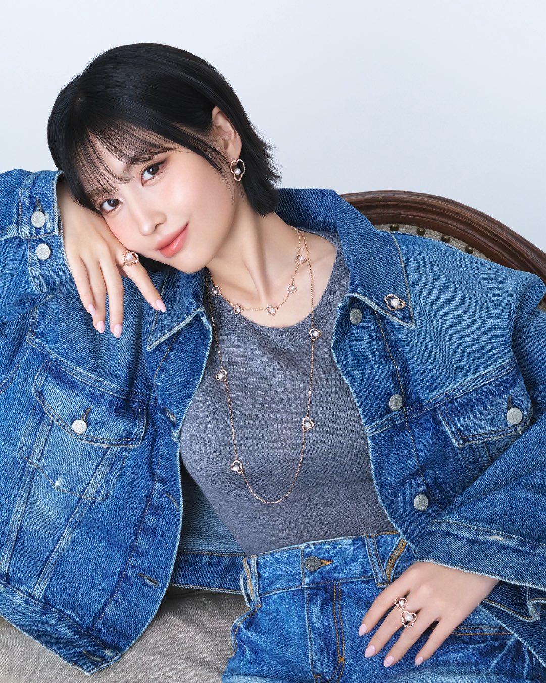 美品✨ グッチ ネックレス インターロッキング ハート TWICE