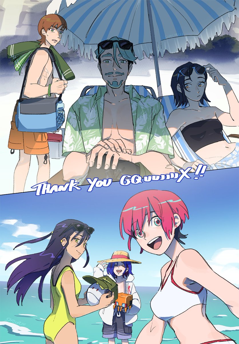 I hope everyone can go have fun at the beach🏖️ 