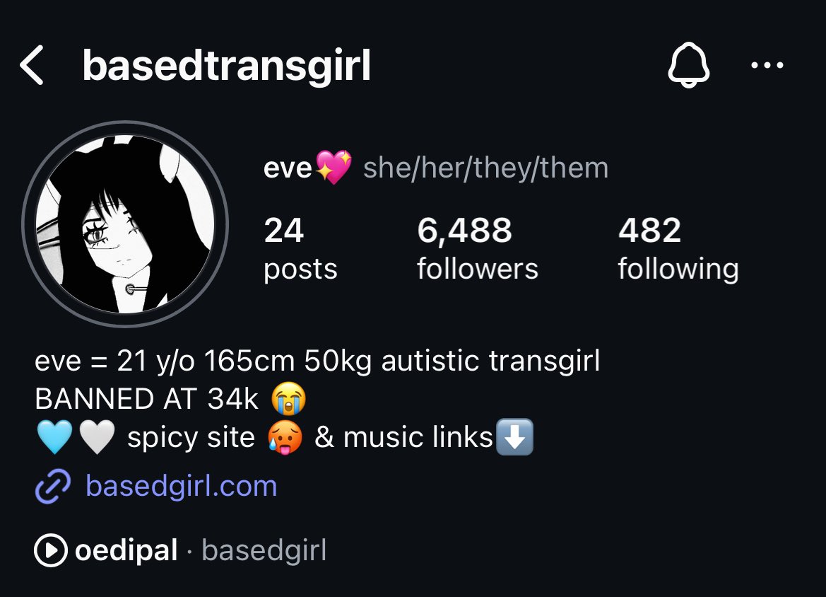 Astrid ๐โ๏ธ (@astridmallows) on Twitter photo GO FOLLOW BESTIE ON THEIR BEW INSTA PLEASE!!! MAIN ACC GOT BANNED BY META AI๐คข๐ญ <a href="/basedtransgirl/">eve๐ณ๏ธโโง๏ธ๐</a> GO FOLLOW BESTIE ON THEIR BEW INSTA PLEASE!!! MAIN ACC GOT BANNED BY META AI๐คข๐ญ <a href="/basedtransgirl/">eve๐ณ๏ธโโง๏ธ๐</a>