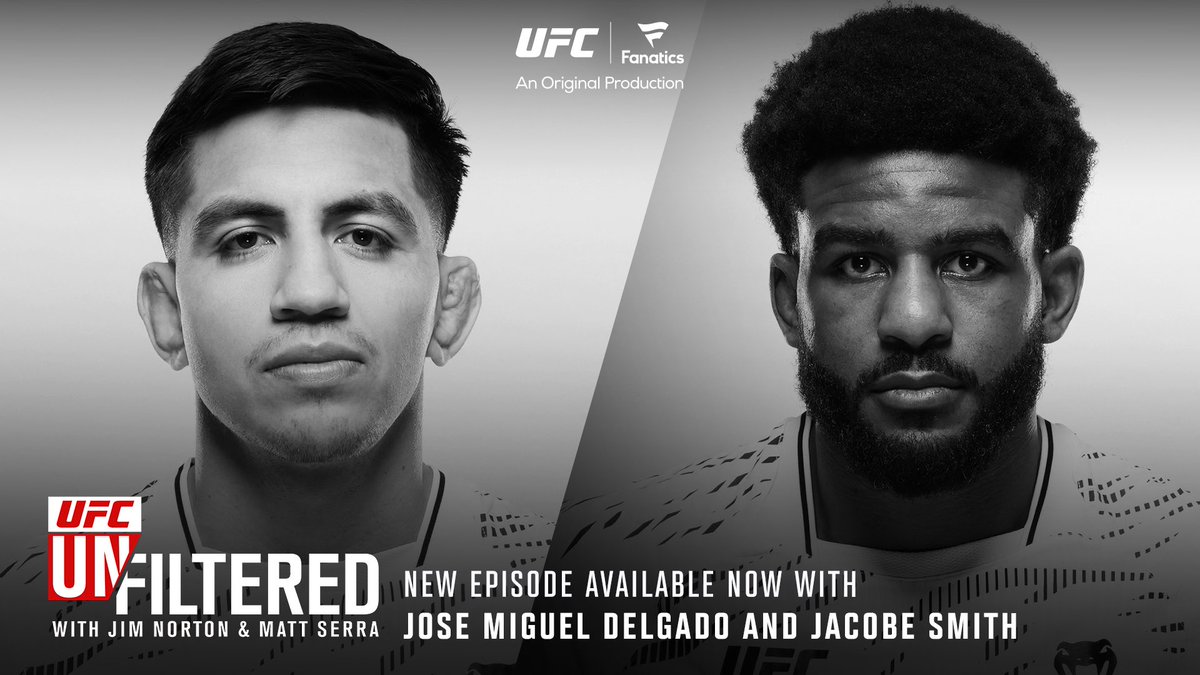 UfcUnfiltered's tweet image. We’re back after a crazy #UFC317 with two winners who had short nights at the office
Jose Miguel Delgado talks about his upbringing and who he wants to see at #NocheUFC before Jacobe Smith tells Matt how he’s inspired after International Fight Week
🎧: apple.co/2HvJwtV
