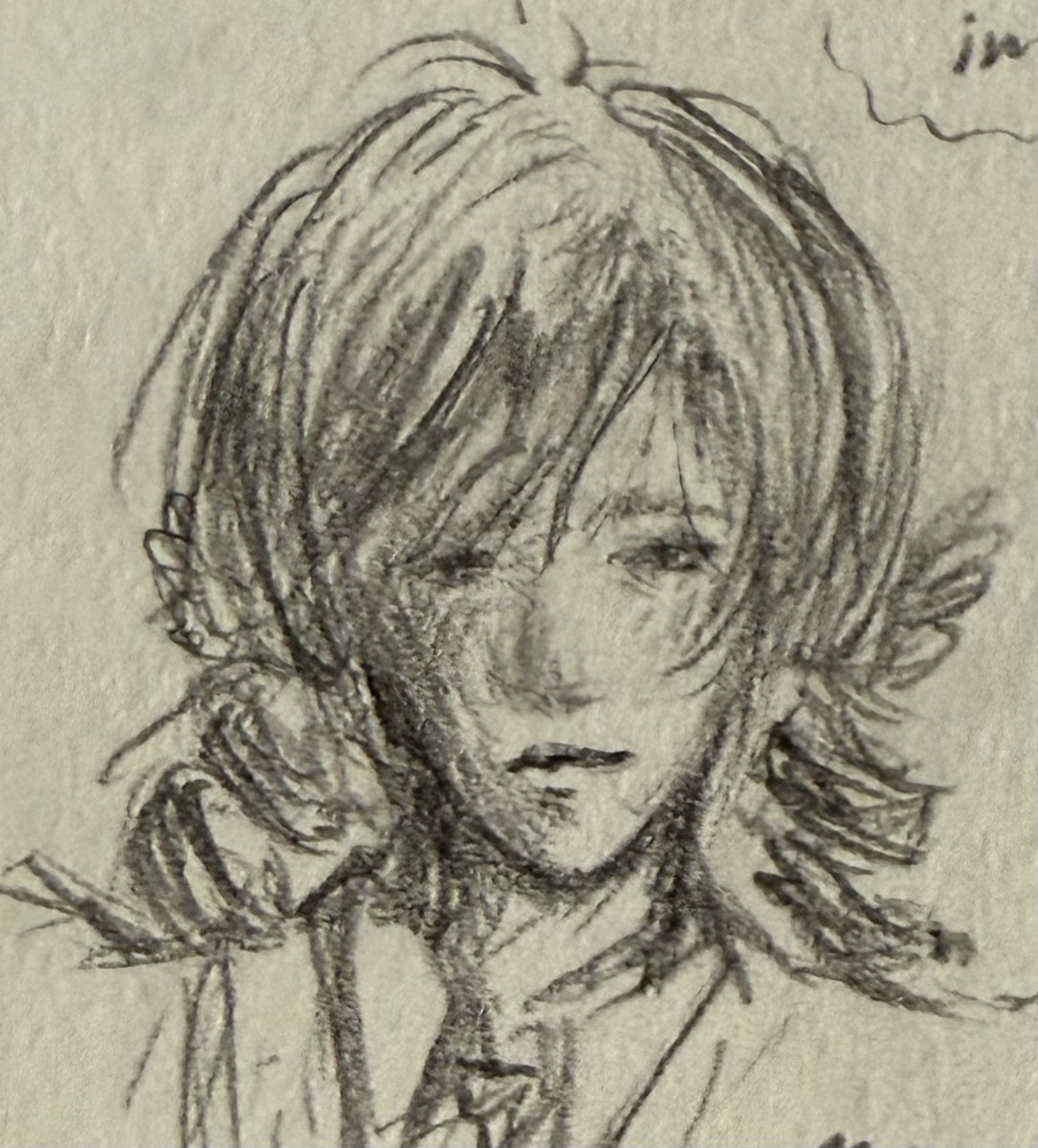 One last thing i watched a bit of pmmm last month peep the tomoe doodle