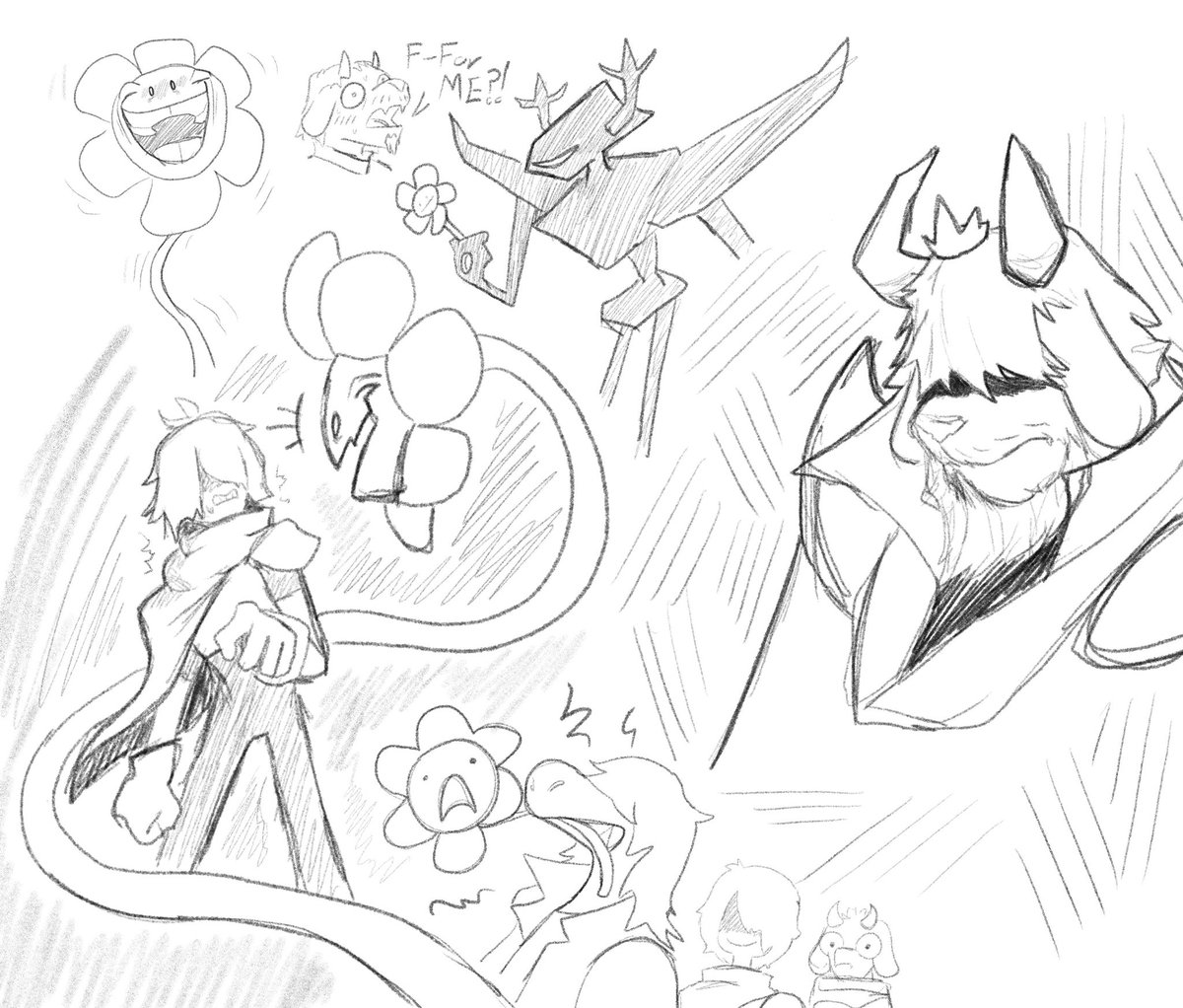 GlutoART's tweet image. #deltarune chapter 5 ideas