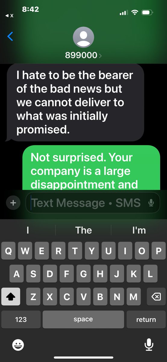 qystlima's tweet photo. Switched to Verizon and was promised a rate and it was never honored. Here is there response #verizon #dishonest #deceptive https://t.co/Kcp4IXYPA4