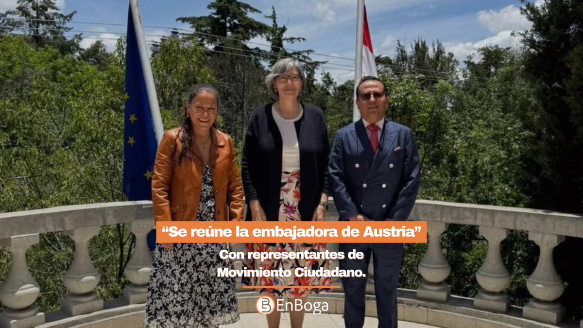 EnBogaMx's tweet image. 🇦🇹🇲🇽#Internacional:

La #Embajadora de #Austria en #México, Dra. #ElisabethKehrer, se reunió con la Secretaria de #AsuntosInternacionales de #MC @VaniaAvila , y con @dolivo_a , Coord. Nacional de #AsuntosPrioritarios del mismo partido. 

La reunión se dio en un marco de respeto e…