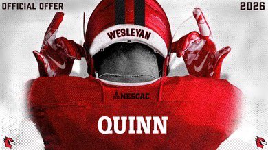 Shea Quinn (@sheaquinn_qb) on Twitter photo I’m excited to announce that I have received an offer from <a href="/Wes_Football/">Wesleyan University Football</a>.
Thank you <a href="/CoachDiCenzo/">Dan DiCenzo</a> and <a href="/CoachDBenoit/">David Benoit</a> for this incredible opportunity!
<a href="/Coach_Veltri/">Kevin Veltri</a>
<a href="/mquinnQB/">Mike Quinn</a>
<a href="/stjohnsmavs/">SJS Athletics</a>
<a href="/TXPrivateFBGuy/">Texas Private School Football</a>
<a href="/TXPSMedia/">Texas Private School Media</a>
<a href="/vypehouston/">VYPE Houston</a>
<a href="/voltpt_/">VOLT Performance & Physical Therapy</a>
<a href="/jstew2234/">Jstew🫳🏾🎤</a>
<a href="/justinallen_13/">Justin Allen</a> I’m excited to announce that I have received an offer from <a href="/Wes_Football/">Wesleyan University Football</a>.
Thank you <a href="/CoachDiCenzo/">Dan DiCenzo</a> and <a href="/CoachDBenoit/">David Benoit</a> for this incredible opportunity!
<a href="/Coach_Veltri/">Kevin Veltri</a>
<a href="/mquinnQB/">Mike Quinn</a>
<a href="/stjohnsmavs/">SJS Athletics</a>
<a href="/TXPrivateFBGuy/">Texas Private School Football</a>
<a href="/TXPSMedia/">Texas Private School Media</a>
<a href="/vypehouston/">VYPE Houston</a>
<a href="/voltpt_/">VOLT Performance & Physical Therapy</a>
<a href="/jstew2234/">Jstew🫳🏾🎤</a>
<a href="/justinallen_13/">Justin Allen</a>