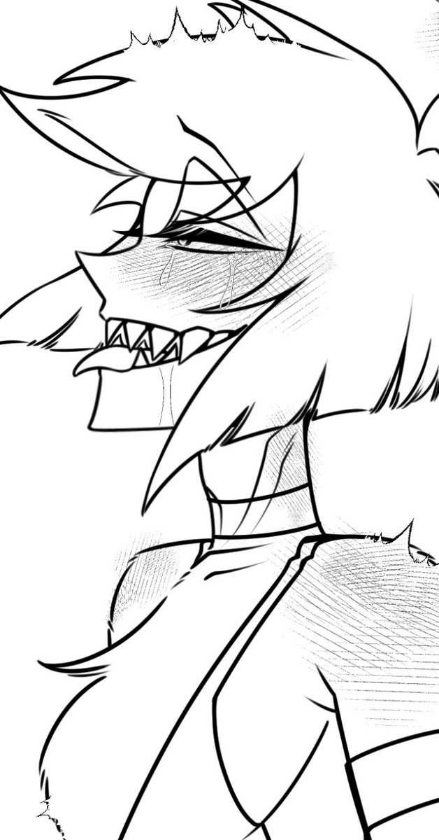 Yes, I like this face.
#HazbinHotelAlastor #Alastor
