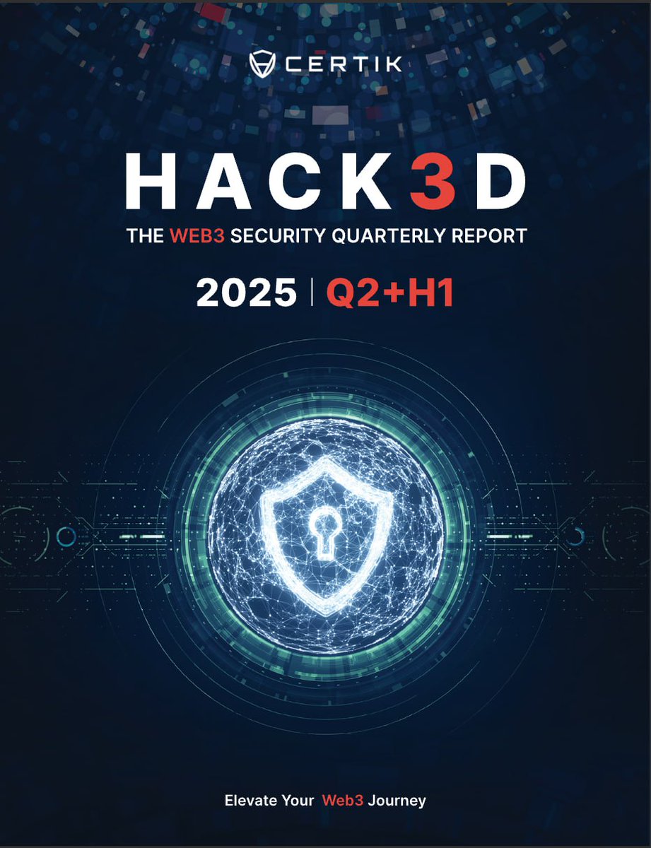 For those that are security conscious (hope you all are) here's a Q2 report from Certik. Interesting that phishing was the most costly attack vector. not code vulnerability. it's why we're seeing huge demand in opsec/key management. teams that are outgrowing their internal